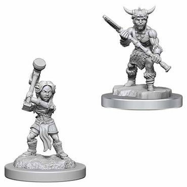 Dungeons & Dragons Nolzur`s Marvelous Unpainted Miniatures: W18 Halfling Barbarians