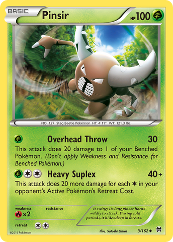 Pinsir (3/162) [XY: BREAKthrough]