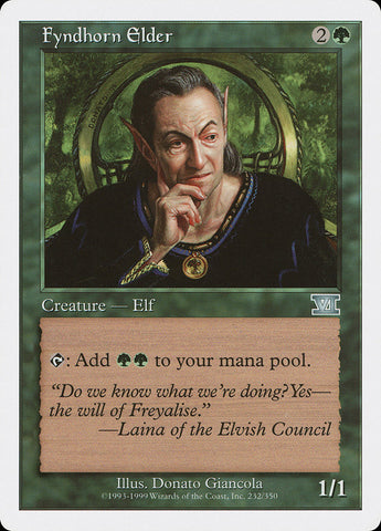 Fyndhorn Elder [Classic Sixth Edition]