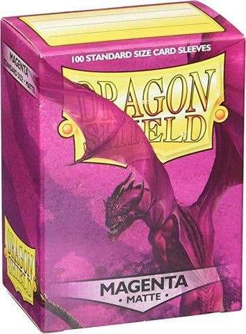 Dragon Shield Magenta Matte 100 Count