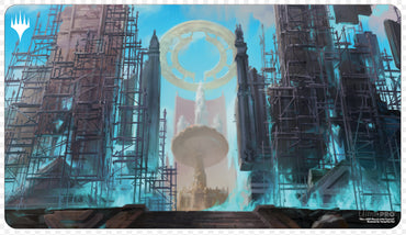 Magic the Gathering CCG: Ravnica Remastered Playmat from the Azorius Senate