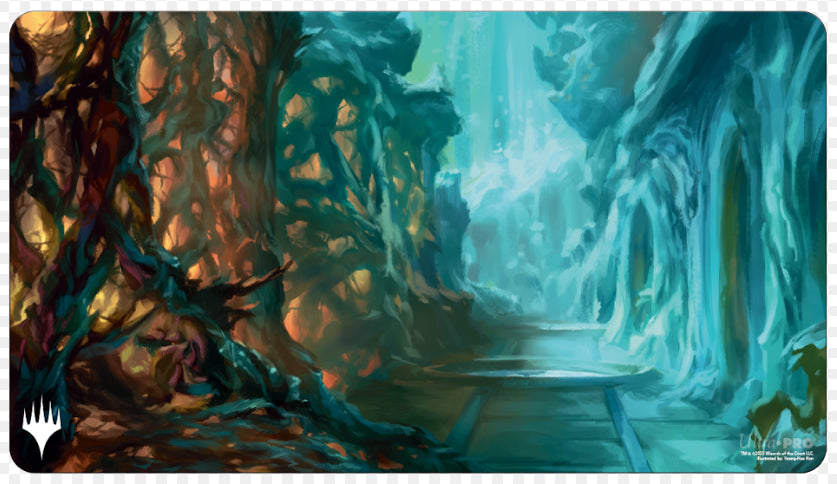 Magic the Gathering CCG: Ravnica Remastered Playmat from the Simic Combine