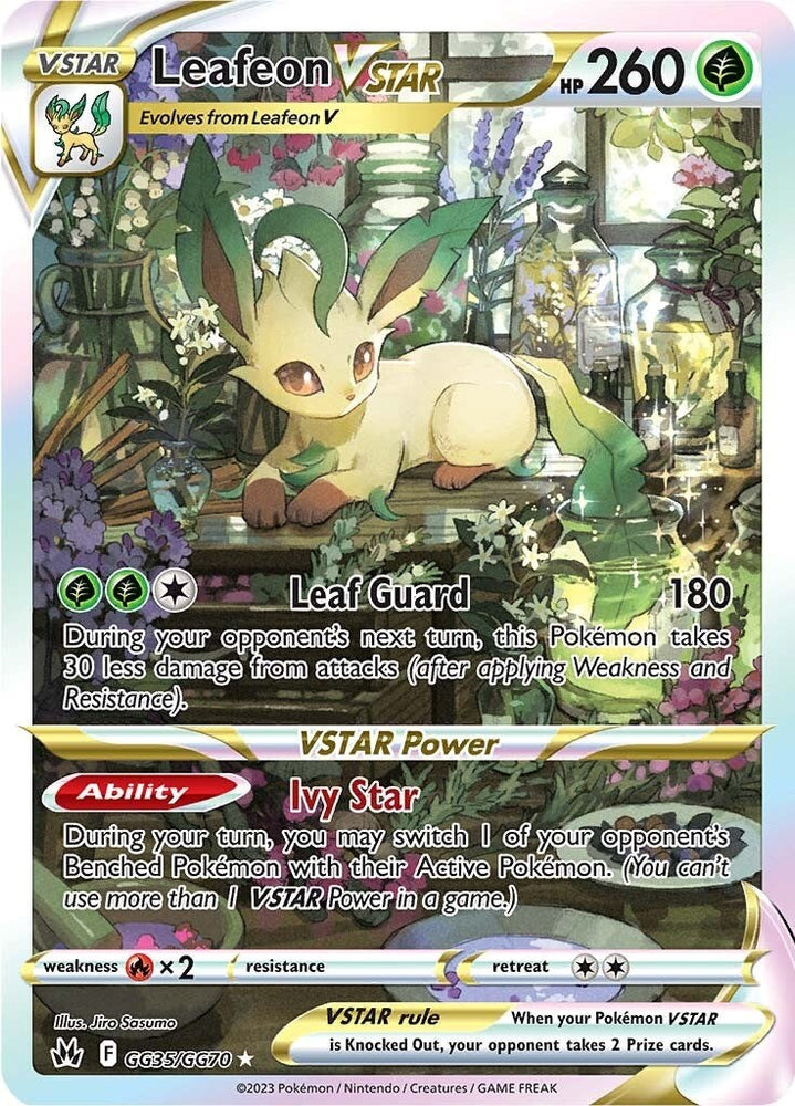 Leafeon VSTAR (GG35/GG70) [Sword & Shield: Crown Zenith]