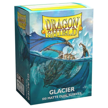 Dragon Shield Game Sleeves Matte Dual Glacier 100ct Pack