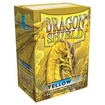 Dragon Shield Classic Yellow 100 Count