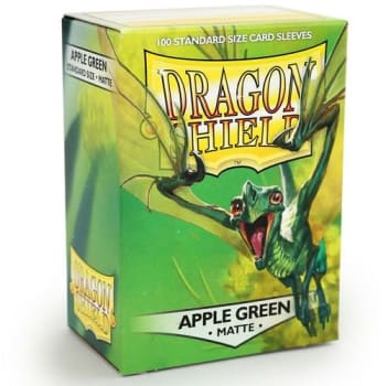 Dragon Shield Apple Green Matte 100 Count