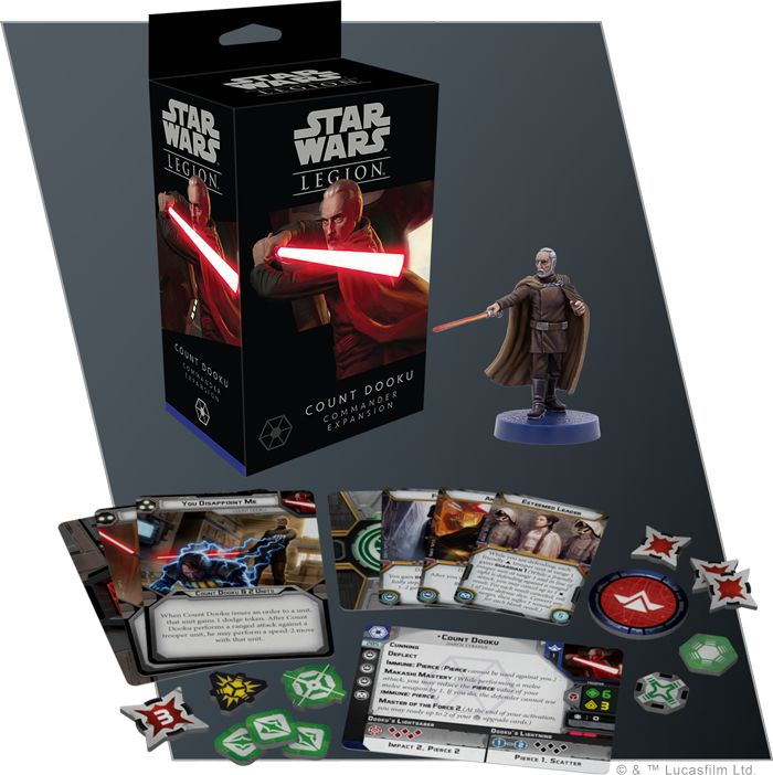 SW Legion: Count Dooku Commander Expansion