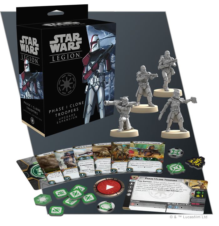 SW Legion: Phase 1 Clone Troopers Upgrade