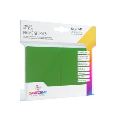 Prime Sleeves Green 100 count