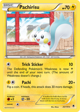 Pachirisu (25/119) [XY: Phantom Forces]