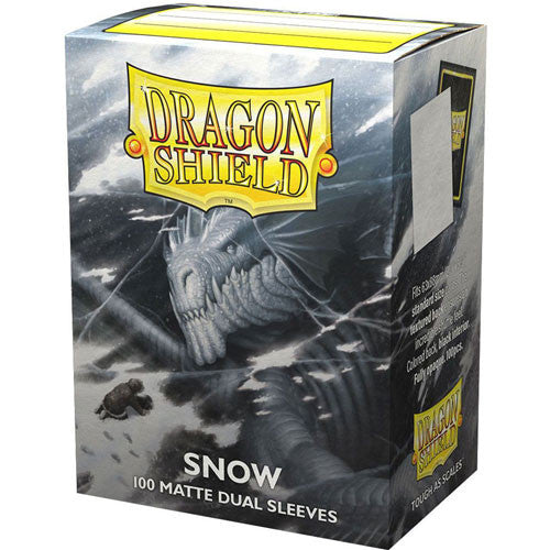 Dragon Shield Snow Double Matte 100 Count