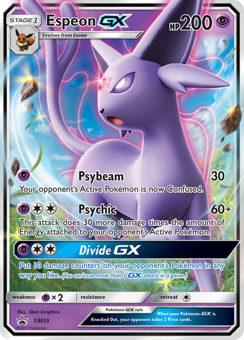 Espeon GX (SM35) [Sun & Moon: Black Star Promos]