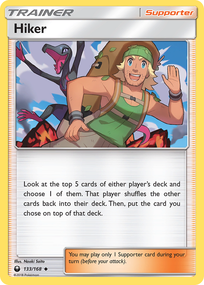 Hiker (133/168) [Sun & Moon: Celestial Storm]