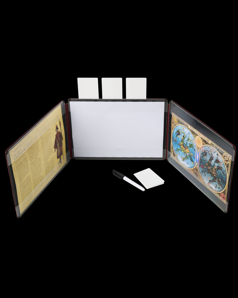 Dragon Shield Roleplaying: Game Master Screen - Blood Red