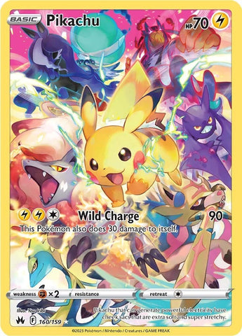 pikachu pokemon card 70 111 - Surfing (111/108) Mint / near mint condition trading card Pokemon Pikachu 70/111 Like new