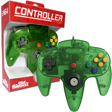 N64 CONTROLLER JUNGLE GREEN - Old Skool