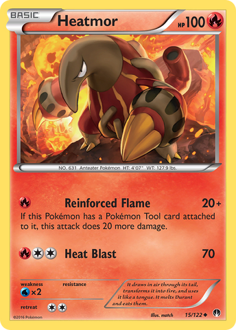 Heatmor (15/122) [XY: BREAKpoint]