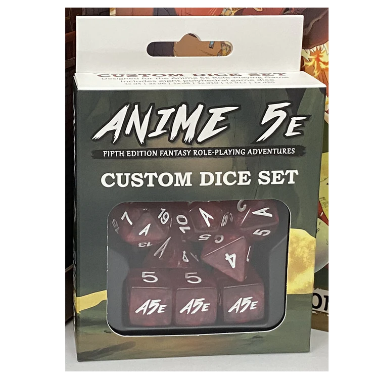 Anime 5E Custom Dice Set