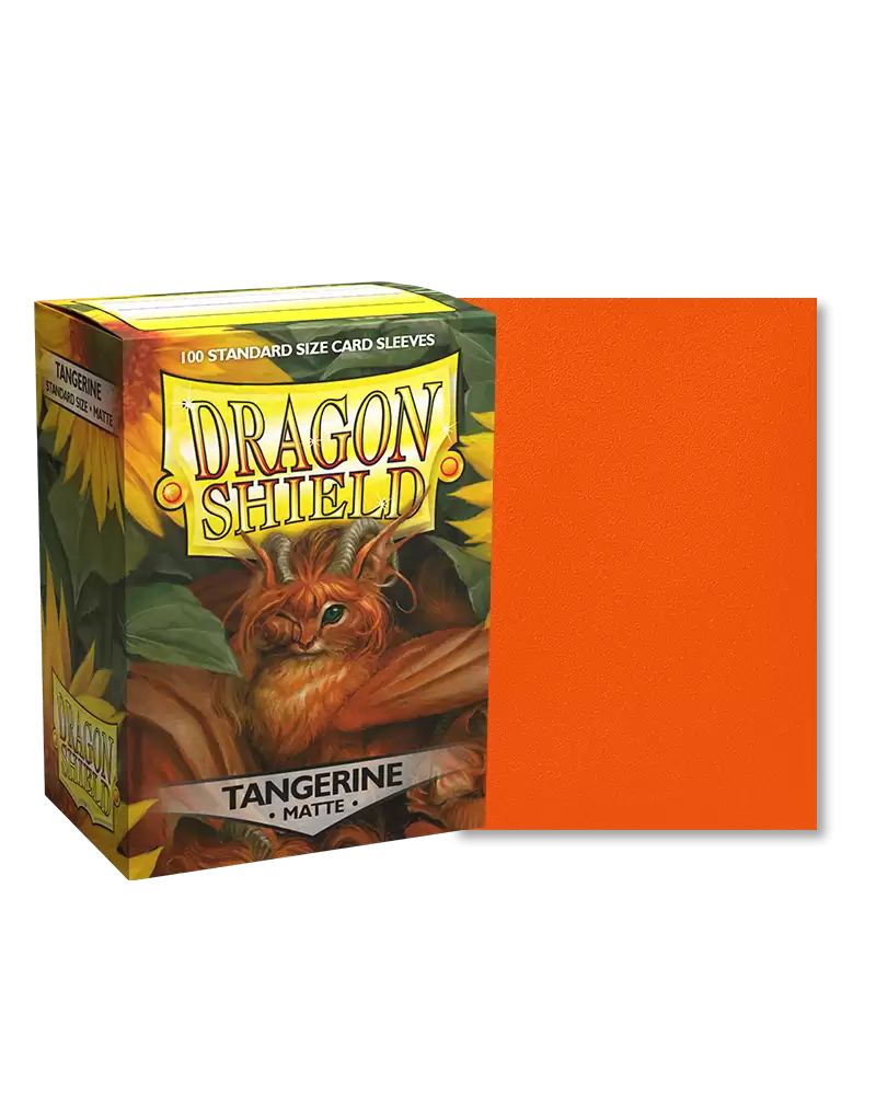 Dragon Shield: Matte Tangerine