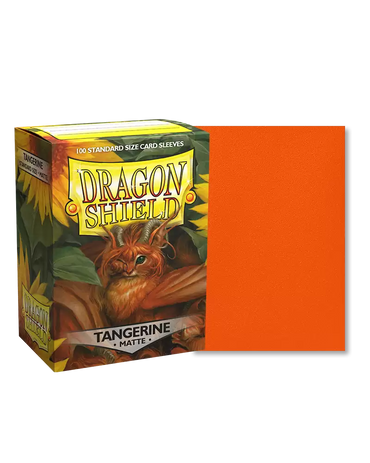 Dragon Shield: Matte Tangerine