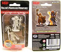 Dungeons & Dragons: Nolzur's Marvelous Unpainted Miniatures - W08 Dragonborn Female Sorcerer