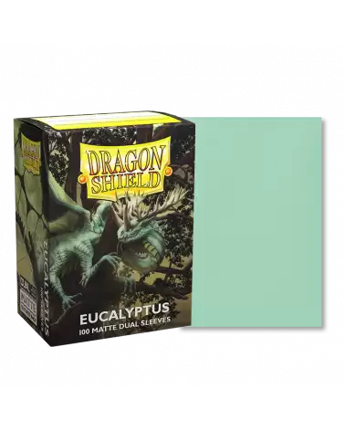 Dragon Shield: Matte Dual Sleeves Eucalyptus