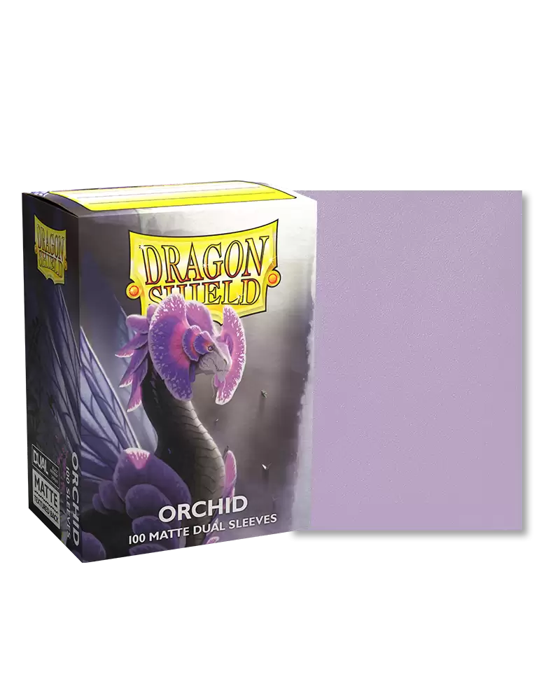 Dragon Shield: Matte Orchid Dual Sleeves