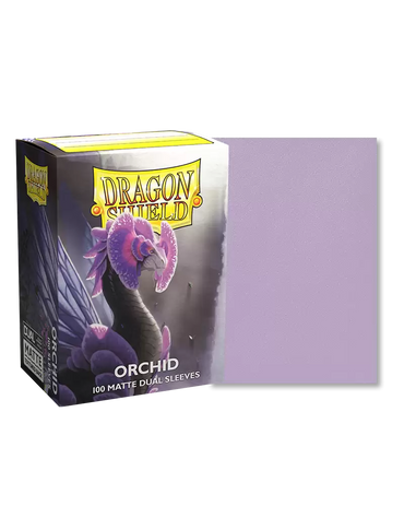 Dragon Shield: Matte Orchid Dual Sleeves