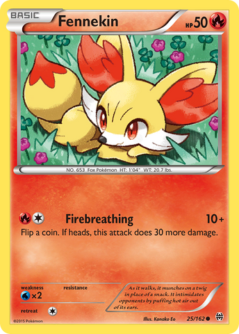 Fennekin (25/162) [XY: BREAKthrough]