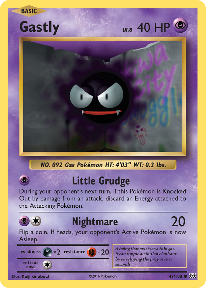 Gastly (47/108) [XY: Evolutions]