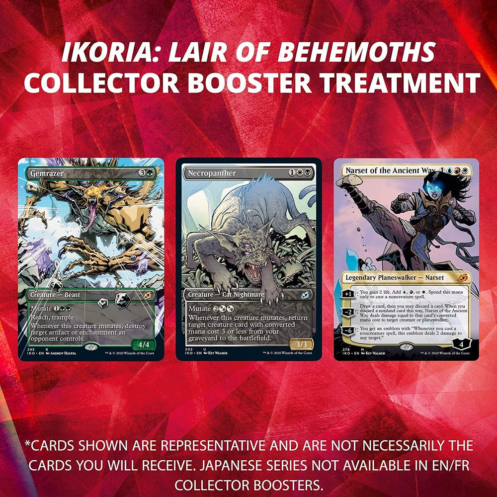Ikoria Lair of Behemoths (Japanese)  - Collector Booster Pack