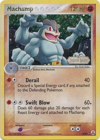 Machamp (9/92) (Stamped) [EX: Legend Maker]