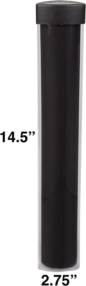 Monster Playmat Tube (Clear w/brown lid)