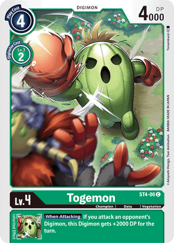 Togemon [ST4-06] [Starter Deck: Giga Green]