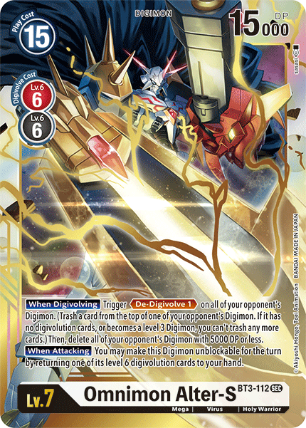 omnimon digimon card game Omnimon (X Antibody) [BT10-086] (Alternate Art) [Xros Encounter] main image 0
