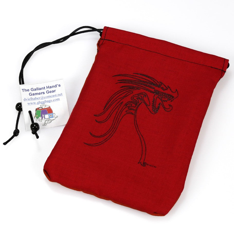 Dice bag: Tribal Dragon BK