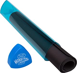 Monster Playmat Tube (clear blue w/blue lid)