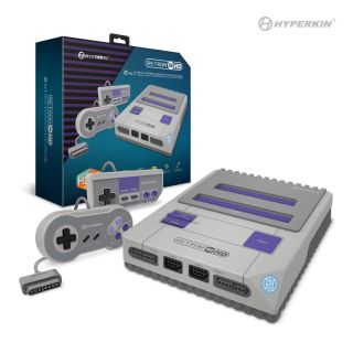 RetroN 2 HD Gaming Console for NES/ SNES/ Super Famicom (Gray) - Hyperkin