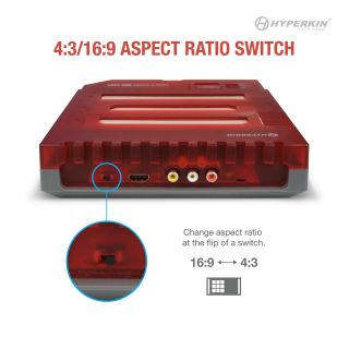 RetroN 3 HD Gaming Console (Jasper Red) - Hyperkin