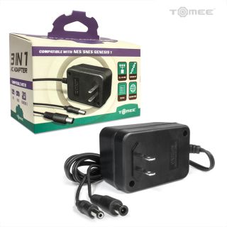 Tomee 3-in-1 Universal AC Adapter For Genesis® / Super NES® / NES®