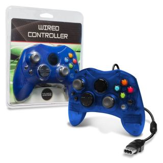 Wired Controller for Original Xbox (Blue)