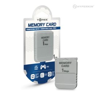 Tomee 1 MB Memory Card For PS2® / PS1®