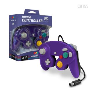 Gamecube/Wii Controller - Purple/Black (CirKa)