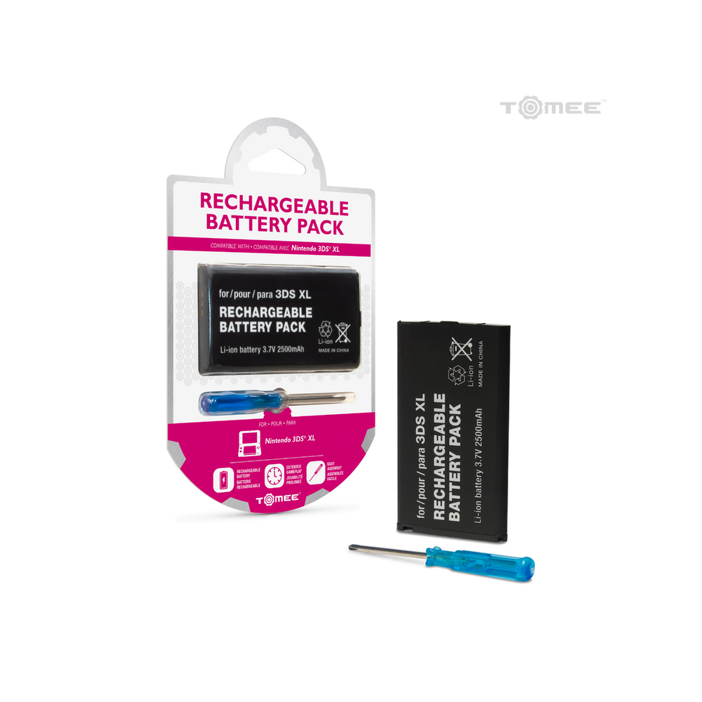 Tomee Rechargeable Battery Pack For: New Nintendo 3DS® XL / Nintendo 3DS® XL