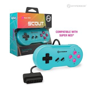 Scout Premium Controller For Super NES® (Hyper Beach) FunToon Collector's Edition - Hyperkin