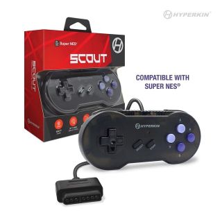 Scout Premium Controller For Super NES® Space Black - Hyperkin