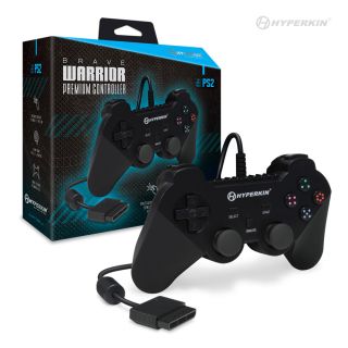 Brave Warrior Premium Wired Controller For PS2® Black