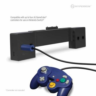 HyperPodium 4-Port Controller Base for GameCube® compatible with Nintendo Switch® - Hyperkin