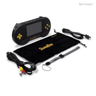 SupaBoy BlackGold Portable Pocket Console for Super NES®/Super Famicom - Hyperkin