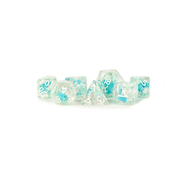 16mm Resin Poly Snowflake Dice Set (7)